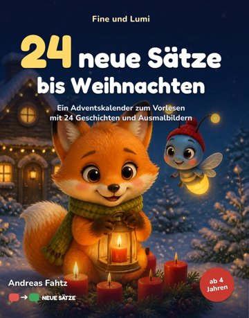 Buchcover: Fine und Lumi – 24 neue Sätze bis Weihnachten